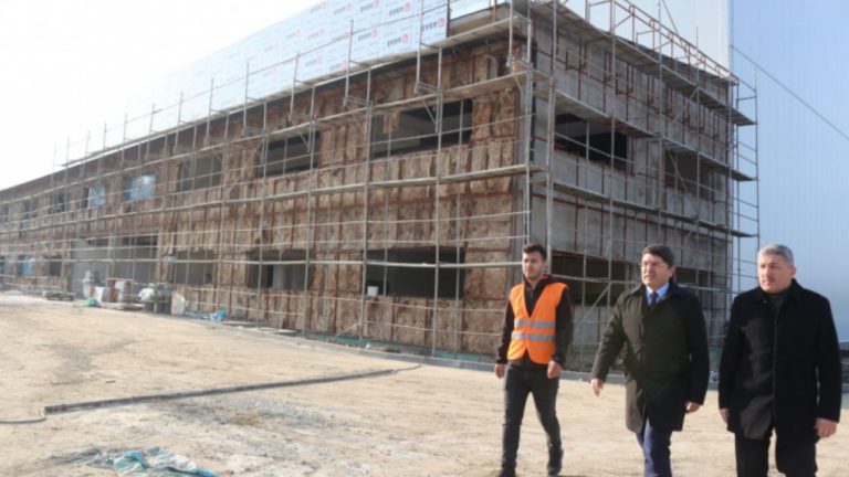 Bartın OSB’de Fabrika İnşaatları Devam Ediyor