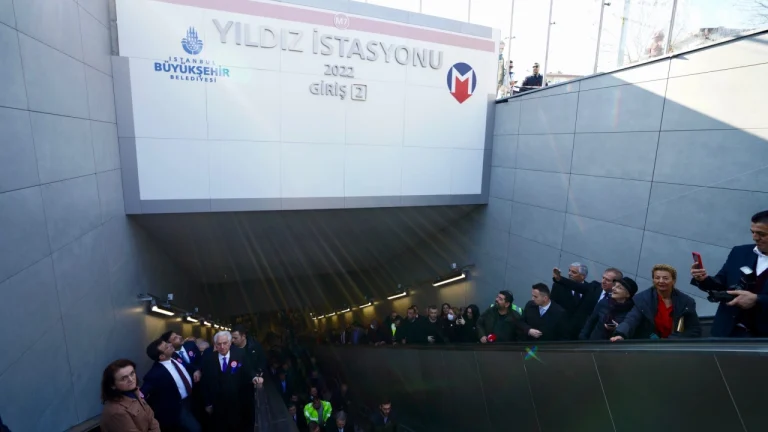 Fulya-Yıldız Metro İstasyonlarının Açılışı Yapıldı