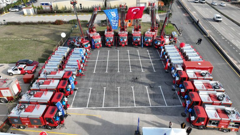 Karacabey İtfaiye Binası Yükseliyor