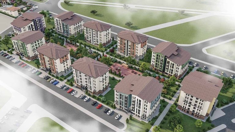 TOKİ Sivas, Akıncılar Projesinde İnşaat Çalışmaları Hızla Devam Ediyor