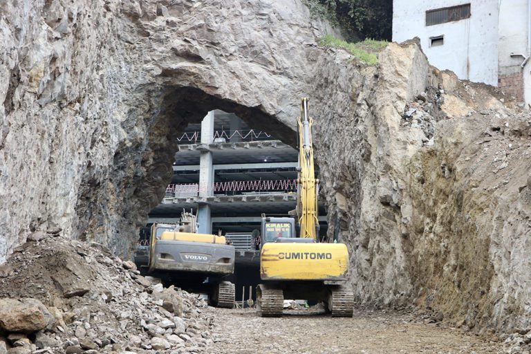 Trabzon Meydan Üçüncü Etap ve Katlı Otopark Projesi, Tünel İle Karadeniz Sahil Yolu’na Bağlanacak