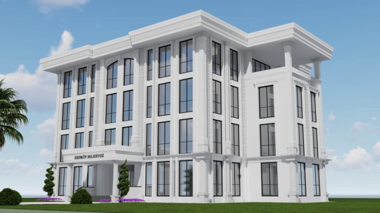 Esenköy Belediye Binası Projesinde Kaba İnşaat Çalışmaları Tamamlandı