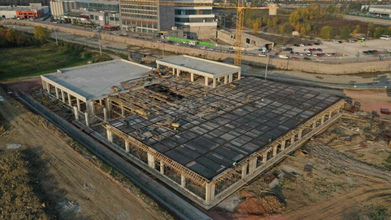 Gıda Üretim Tesisi İnşaatı Devam Ediyor