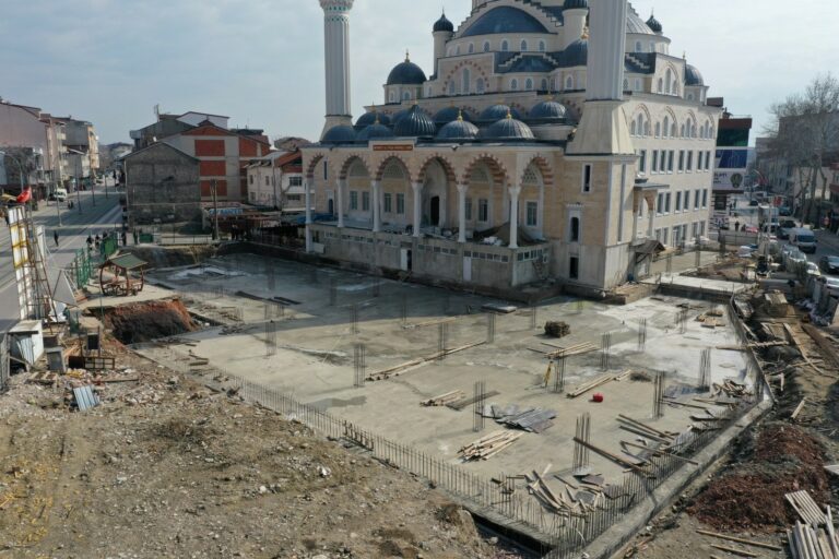 Mehmet Ali Paşa Camisinde İnşaat Çalışmaları Sürüyor