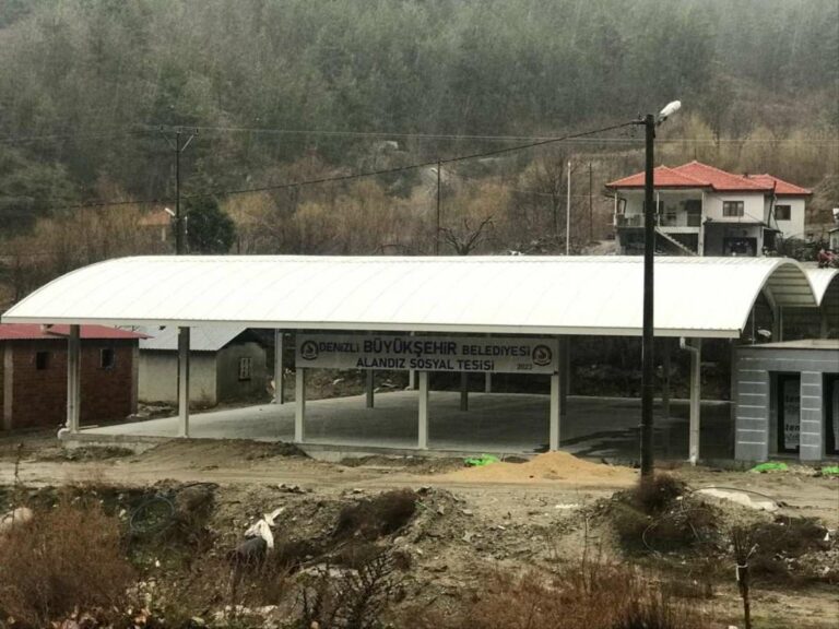 Alandız Sosyal Tesis İnşaatı Tamamlandı