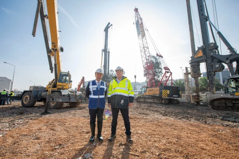 Buca Metrosu’nda İnşaat Çalışmaları Başladı