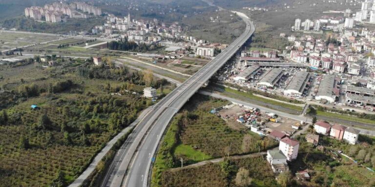 Ordu Çevre Yolu Projesinin İkinci Etabında Çalışmalar Devam Ediyor