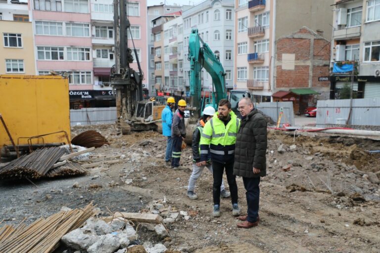 Samsun’da Otopark İnşaatları Sürüyor