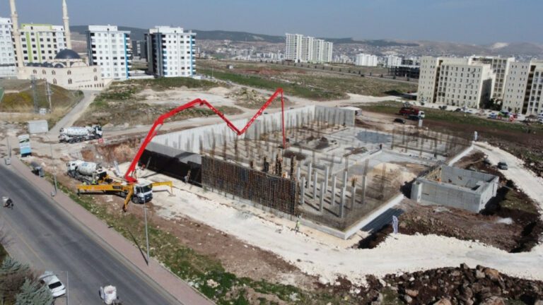 Seyrantepe Su Deposu’nun İnşaatı Sürüyor