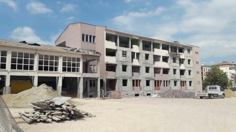 Yeni Okul Binası Depreme Dayanıklı Olacak