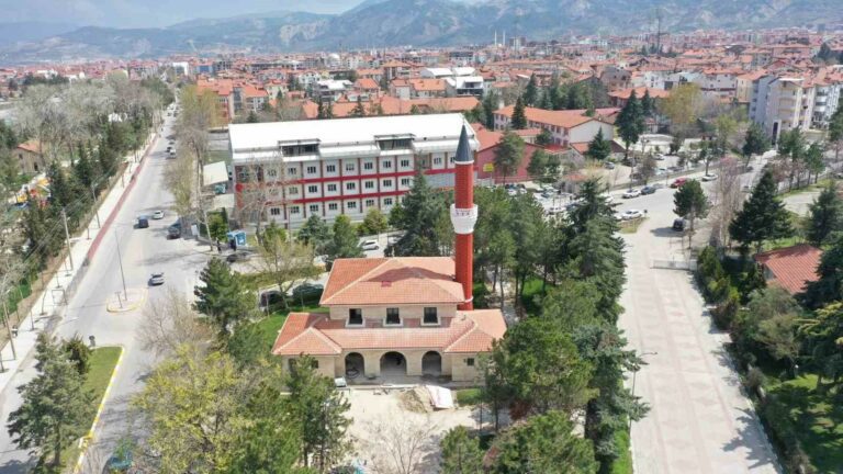 Isparta Millet Bahçesi Cami Projesinin İnşaat Çalışmalarında Sona Gelindi