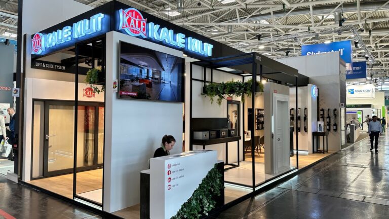 Kale Kilit BAU Fuarı’nda Yeni Ürünlerini Sergiledi