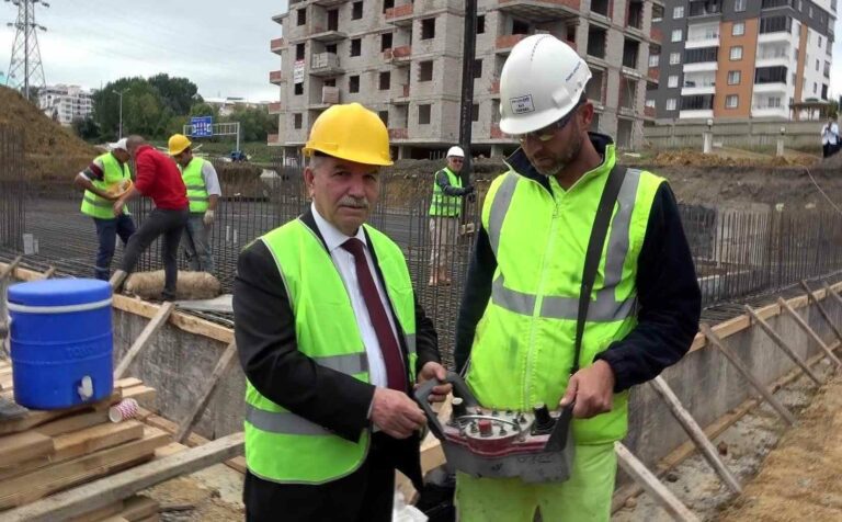 Samsun’da Kimsesizler Evi İnşaatı Sürüyor