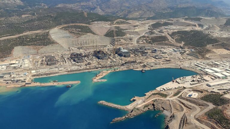 Akkuyu NGS Sahası Havadan Görüntülendi