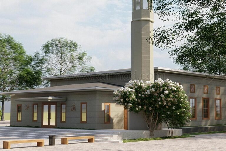 Karmod’un Çelik Cami Projesi Hizmete Açıldı