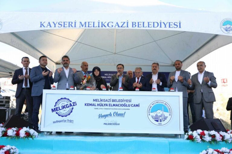 Kemal-Hülya Elmacıoğlu Cami’nin Temeli Atıldı