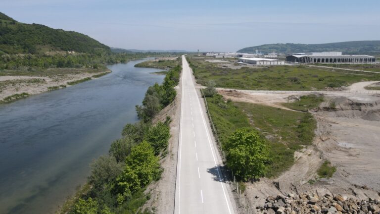 Samsun OSB’nin Beton Yolu Tamamlandı