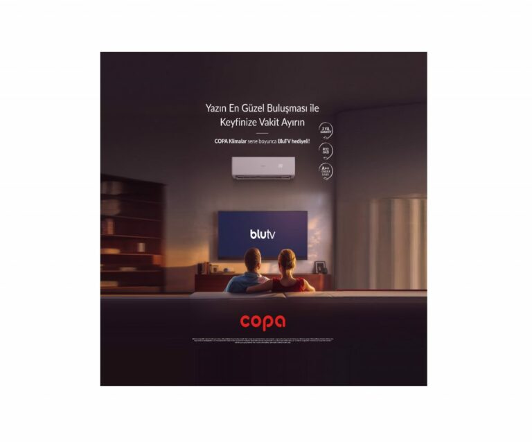 COPA Klima Alanlara Blu TV Aboneliği Hediye