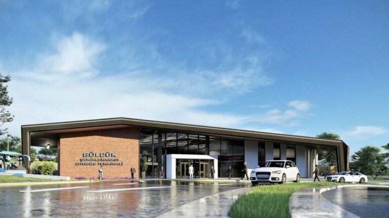 Gölcük Terminal Binası’nın İnşaatı Sürüyor