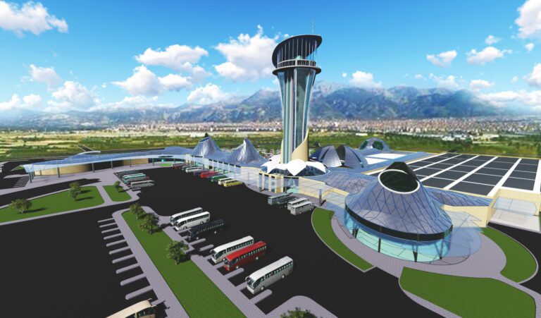 Isparta, Çünür Mahallesinde Otogar İnşaatı Devam Ediyor