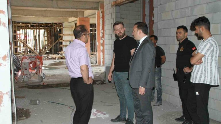 Kaymakam Bayram’dan Kamu Binalarına Ziyaret