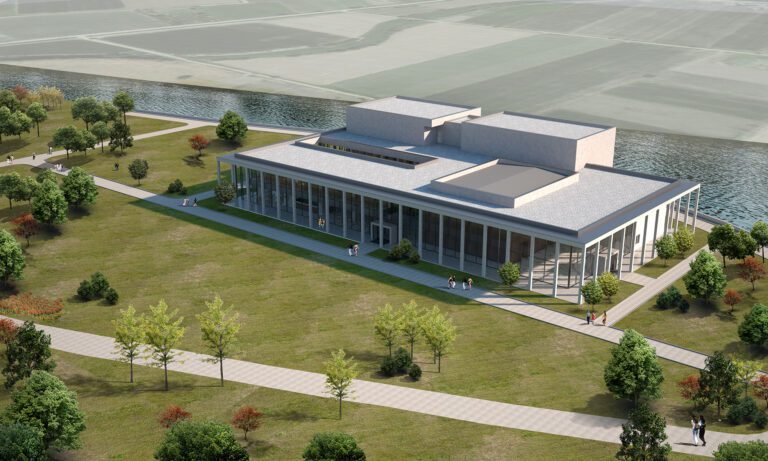 Karacabey Kültür Merkezi Projesinde İnşaat Devam Ediyor