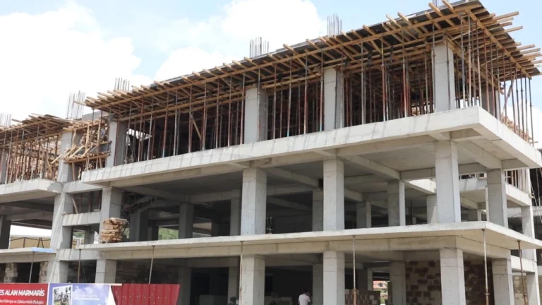 Marmaris Yeni Belediye Binası Projesinin Yüzde 60’ı Tamamlandı