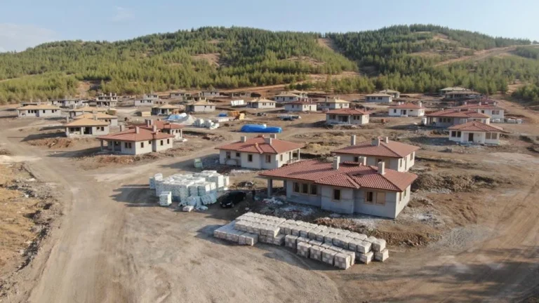 Nurdağı Köy Evlerinin Yüzde 70’i Tamamlandı