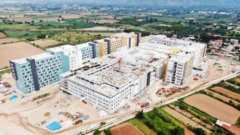 Aydın Şehir Hastanesi İnşaatında Sona Gelindi