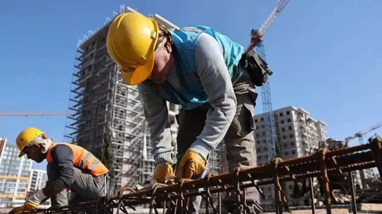 İnşaat Sektöründe Çalışan Oranı Yüzde 14,7 Arttı