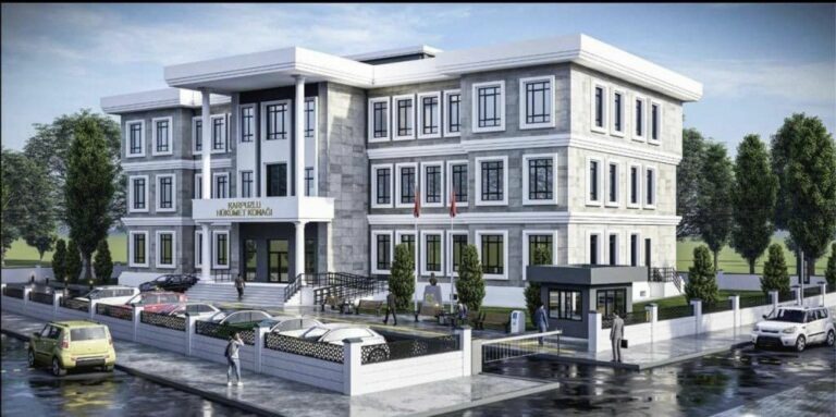 Karpuzlu Yeni Hükümet Binası İnşaatı Sürüyor