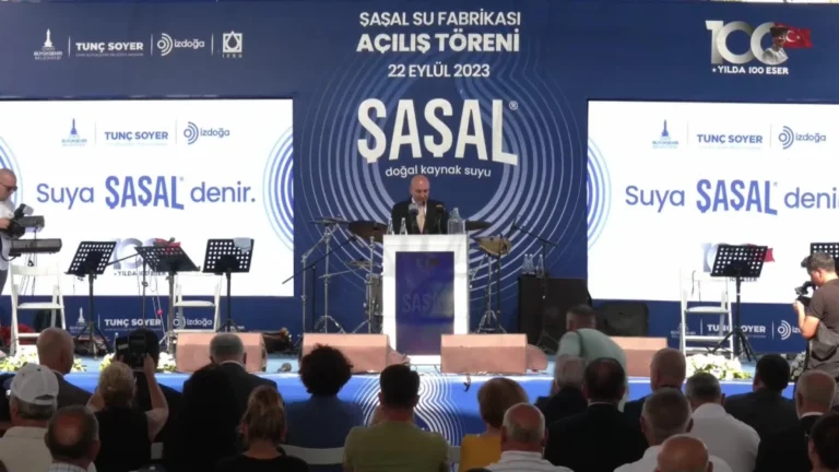 Şaşal Su Fabrikası Üretime Açıldı