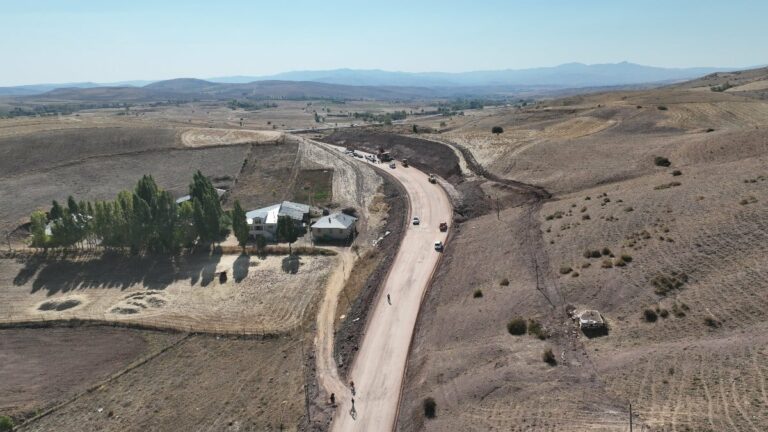 Sivas Yıldız Dağı – Sıcak Çermik Arası Bağlantı Yolu Projesi Devam Ediyor