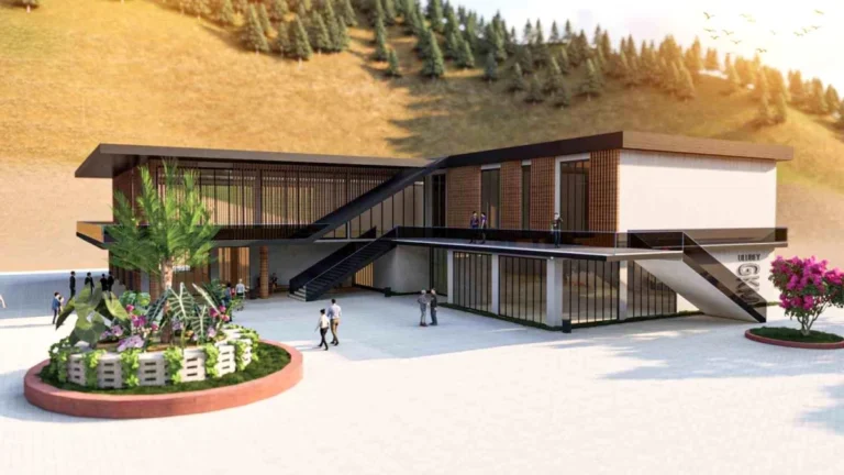 Ulubey Gençlik Merkezi Projesinde İnşaat Çalışmaları Hızlandı