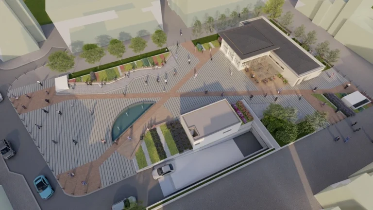 Anakent Otopark ve Meydan Projesinin Yüzde 30’u Tamamlandı