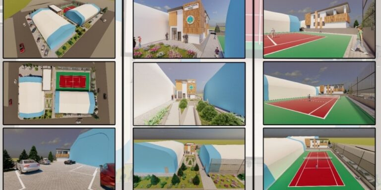 Kapaklı’da Sosyal Tesis ve Tenis Kortu İnşaatı Başladı