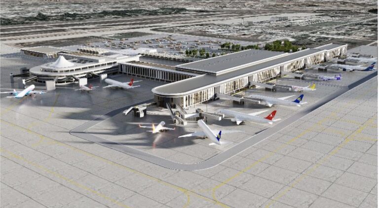 Antalya Havalimanı Yeni Terminal Binası İnşaatı Yüzde 60 Tamamlandı