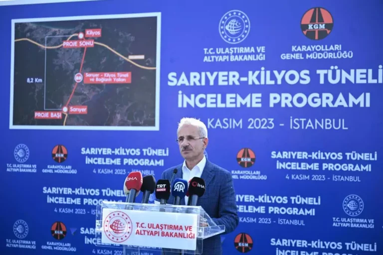 Bakan Uraloğlu: ‘’Sarıyer’e Ulaşım 5 Dakikaya İnecek’’