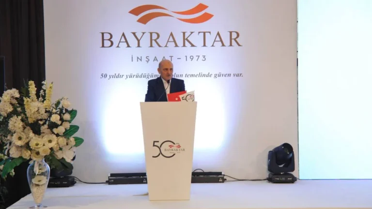 Bayraktar İnşaat 50. Yıl Kutlamasında Projelerini Anlattı