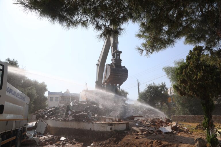 Bodrum’da Kaçak Yapılaşma İle Mücadele Sürüyor