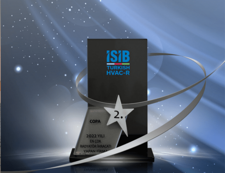 Copa, İSİB’den Aldığı Ödül ile İhracat Başarısını Taçlandırdı