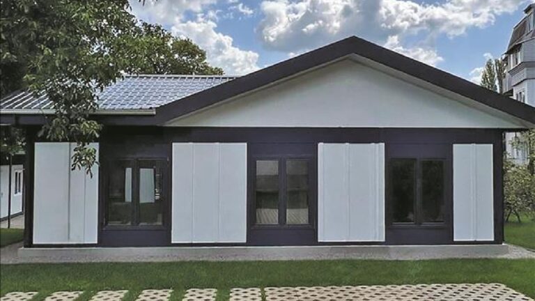 Karmod Ukrayna’daki Çelik Ev Projesini Tamamladı