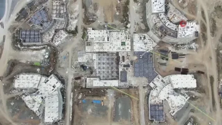 Trabzon Şehir Hastanesi İnşaatı Tüm Hızıyla Sürüyor