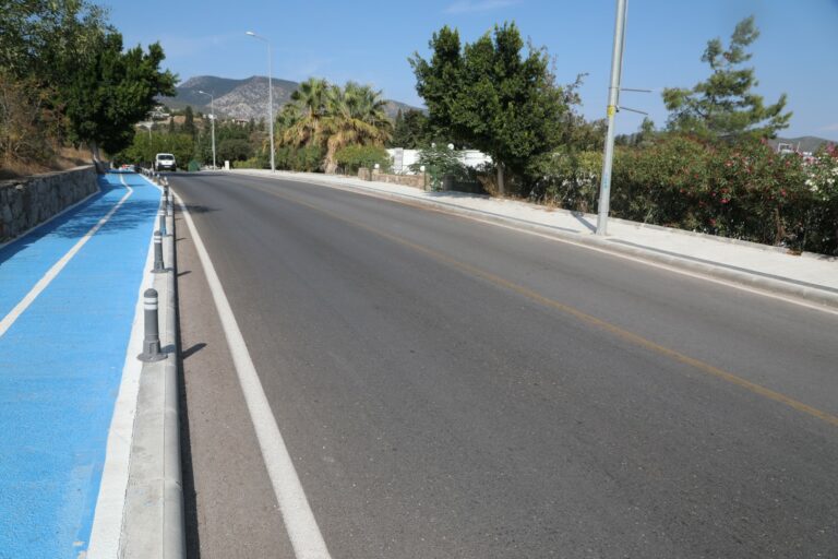 Bir Yılda 140 Bin Ton Asfalt Serimi