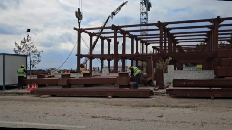 Nurdağı’nda Acil Durum Hastanesi İnşaatı Sürüyor