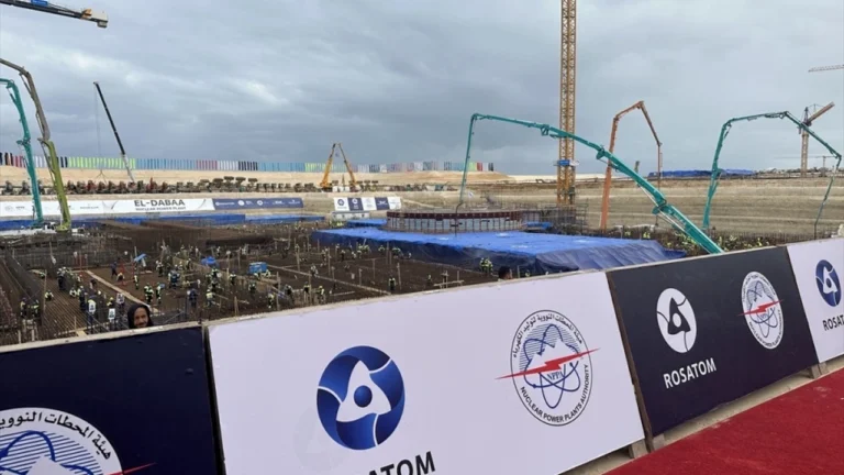 Mısır’daki El-Dabaa NGS’nin 4. Güç Ünitesinde Ana İnşaat Çalışmaları Başladı