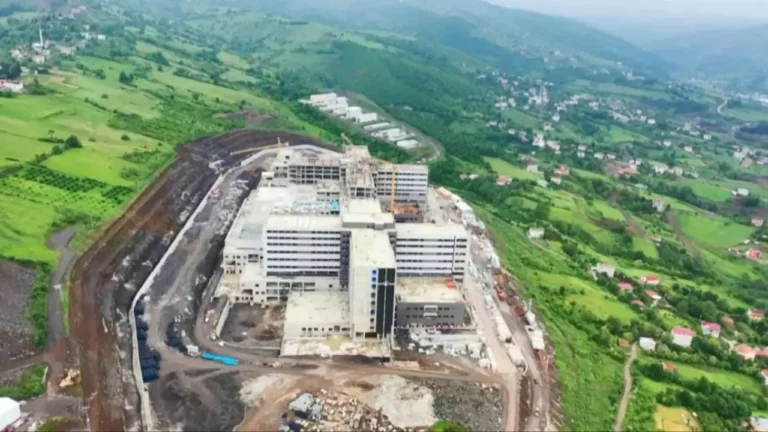 Samsun Şehir Hastanesi Ulaşım Yolu İnşaatı Başladı