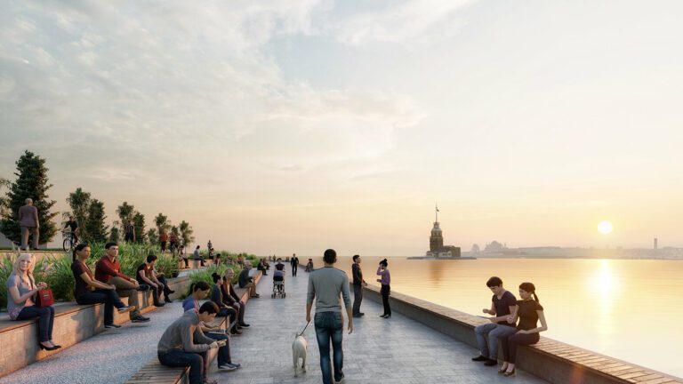 Salacak Sahili Yenileniyor