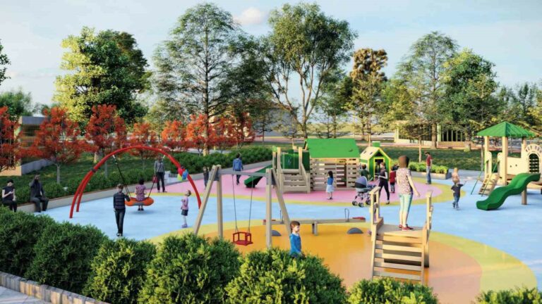 Uşak Millet Bahçesi’nin 2. Etabında Çalışmalar Devam Ediyor