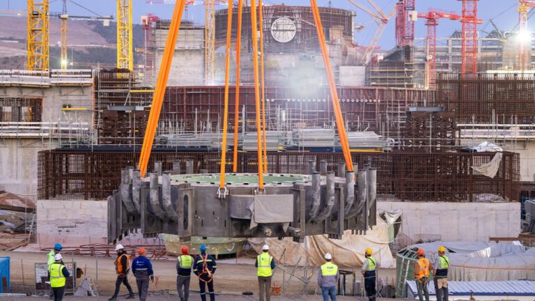 Akkuyu NGS 4. Güç Ünitesinde Konsol Kirişi Kuruldu